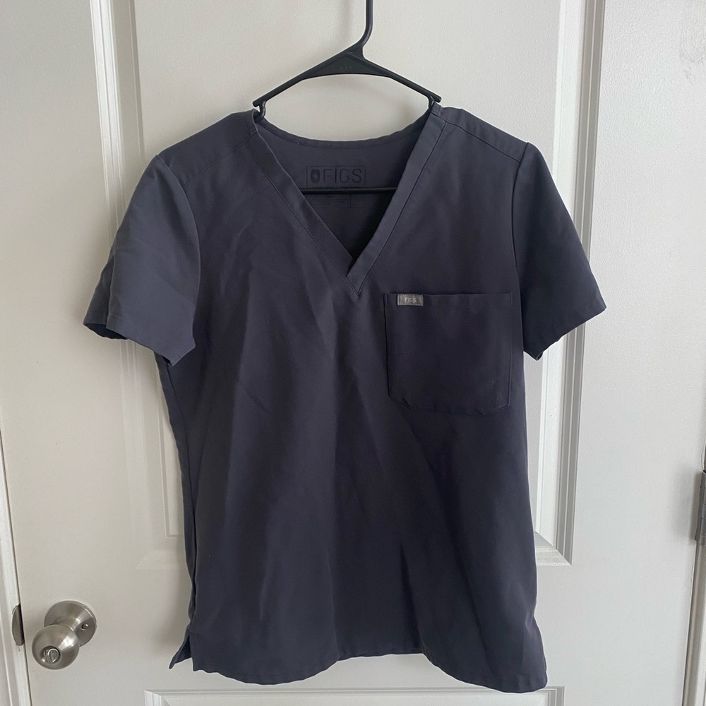 Charcoal One Pocket Top